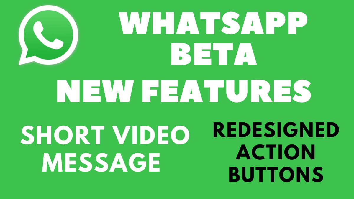 whatsapp beta new features added