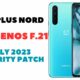 oneplus nord july 2023 security update