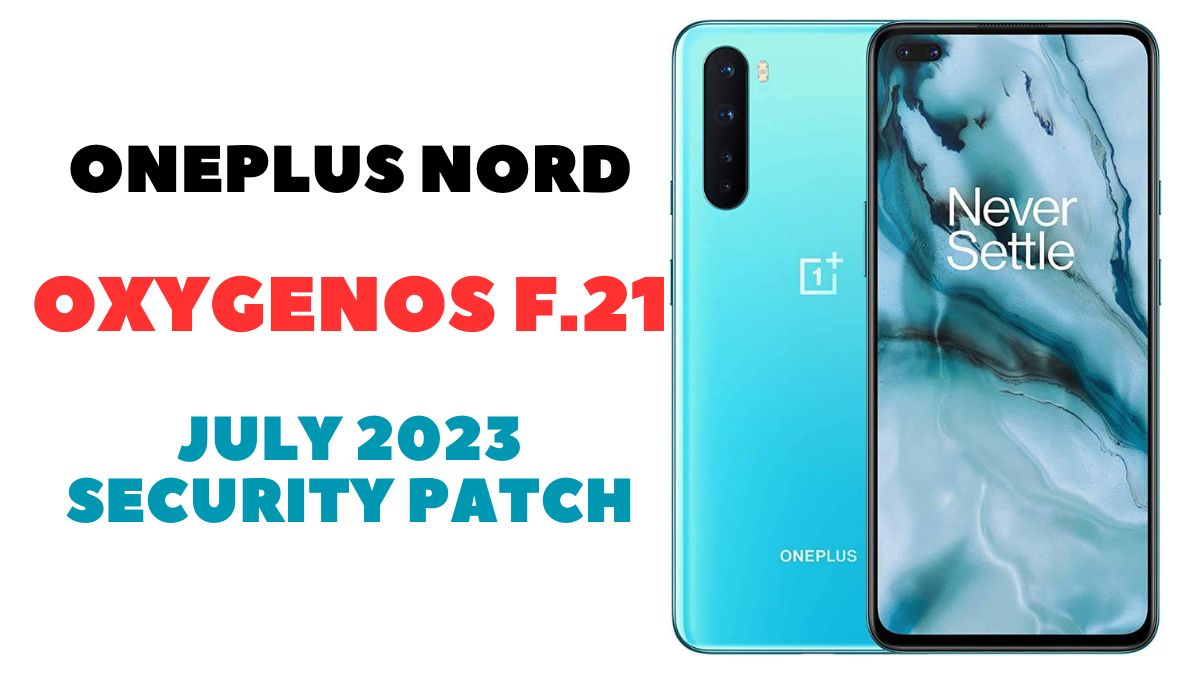 oneplus nord july 2023 security update