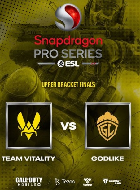 team vitality and godlike esports cod mobile