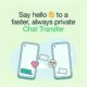 whatsapp chat history transfer