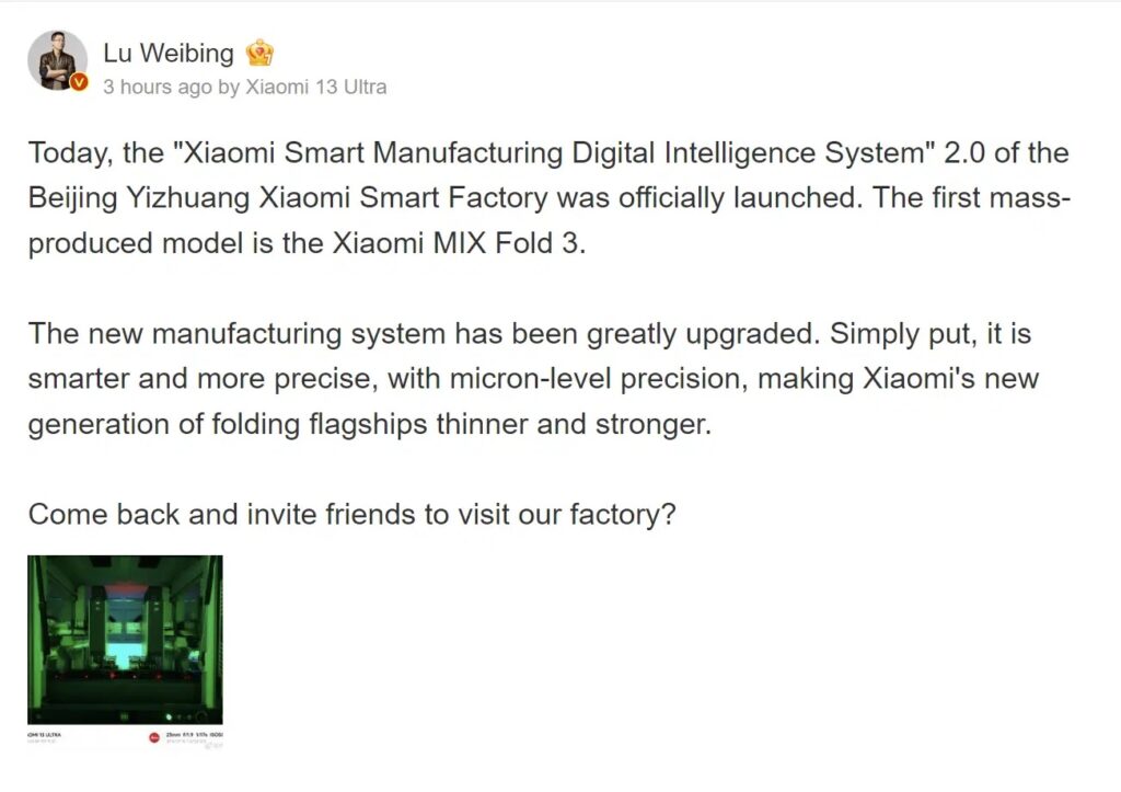 xiaomi president confirms xiaomi mix fold 3 launch
