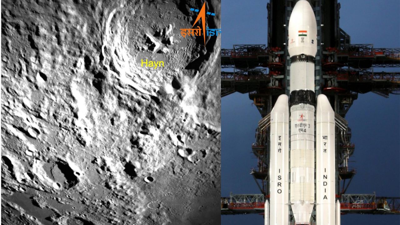 Chandrayaan-3 moon images