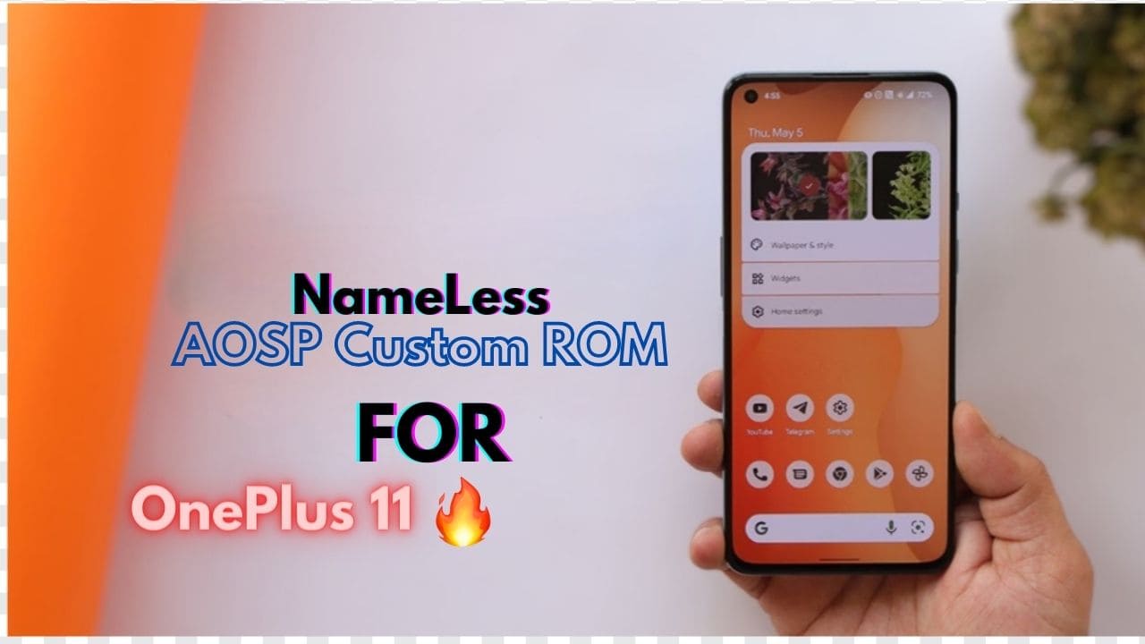 Custom ROM Nameless for OnePlus 11