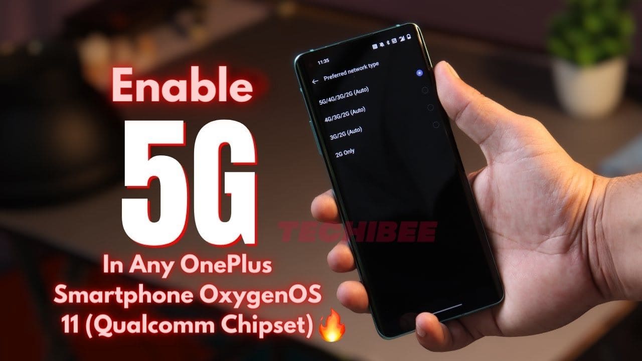 OxygenOS 11 5G Enable