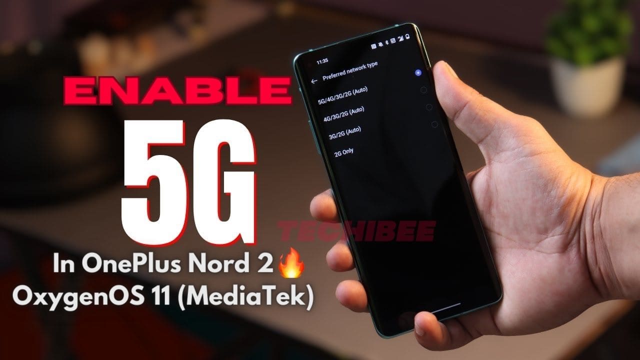 5G in OxygenOS 11 MediaTek