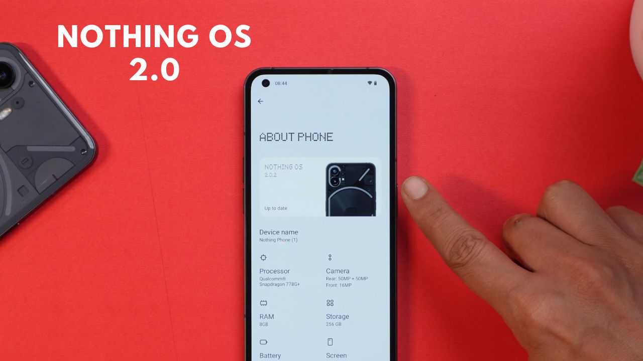 nothing os 2.0.2 beta update for nothing phone (1) leaked