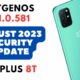 oneplus 8t august 2023 security update