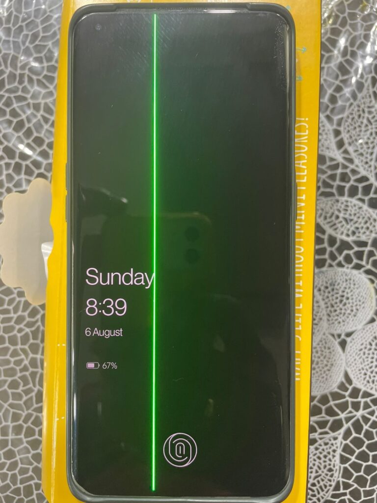 oneplus green line issue