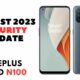 oneplus nord n100 august 2023 security update