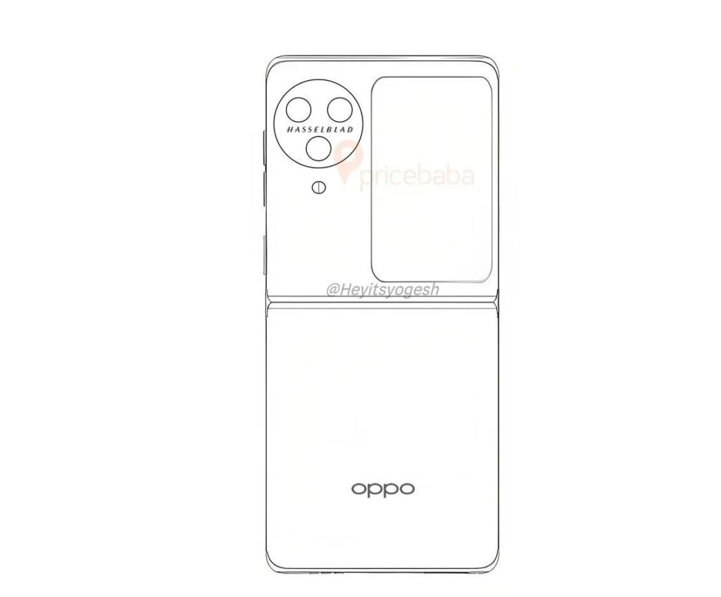 oppo find n3 flip design