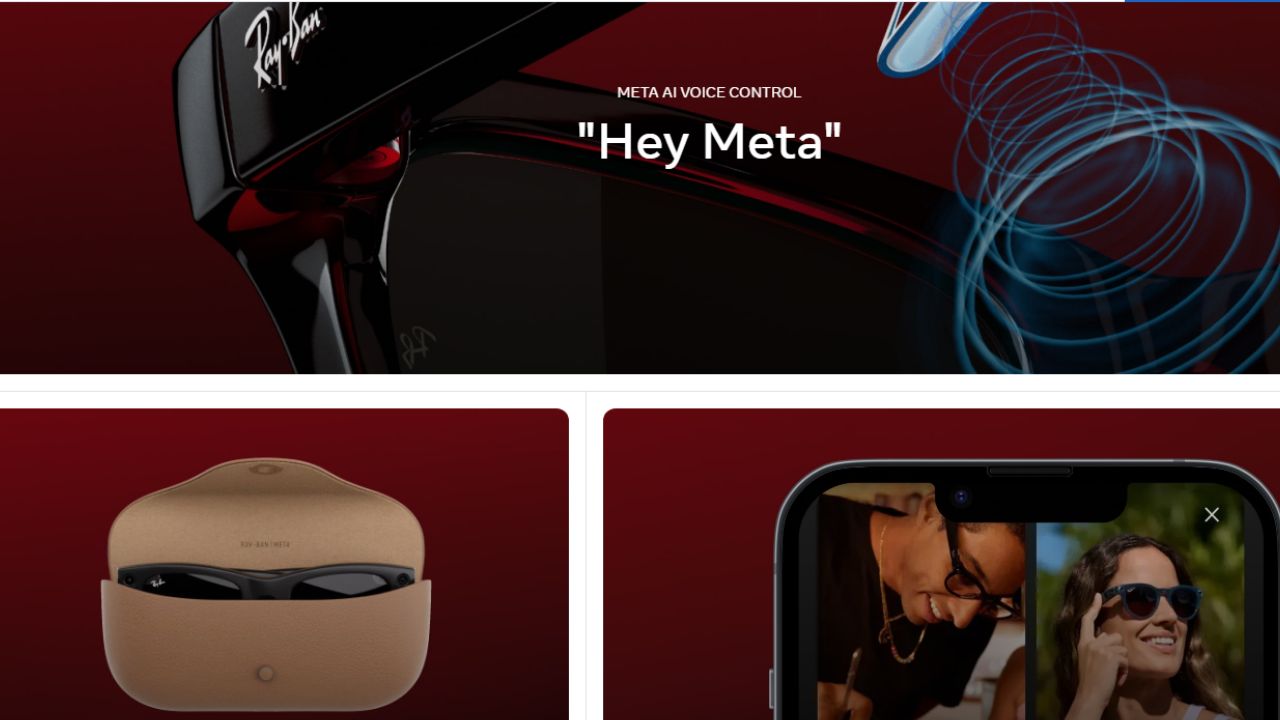 Meta Ray-Ban Smart Glasses