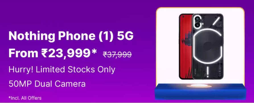 Nothing Phone (1) Flipkart Offer 