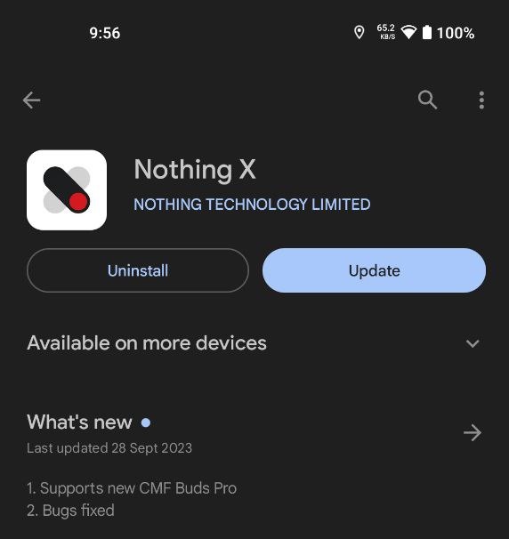 nothing x 2.3.8 update whats new