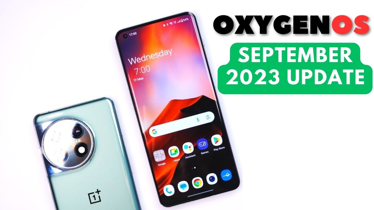 oneplus oxygenos september 2023 update