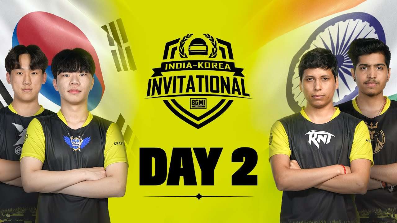 BGMI India vs Korea Invitational Day 2