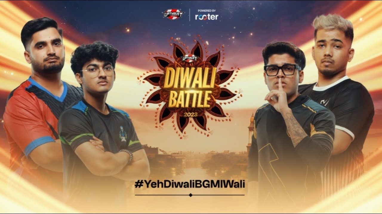 Upthrust BGMI Diwali Battle 2023 LAN Finale