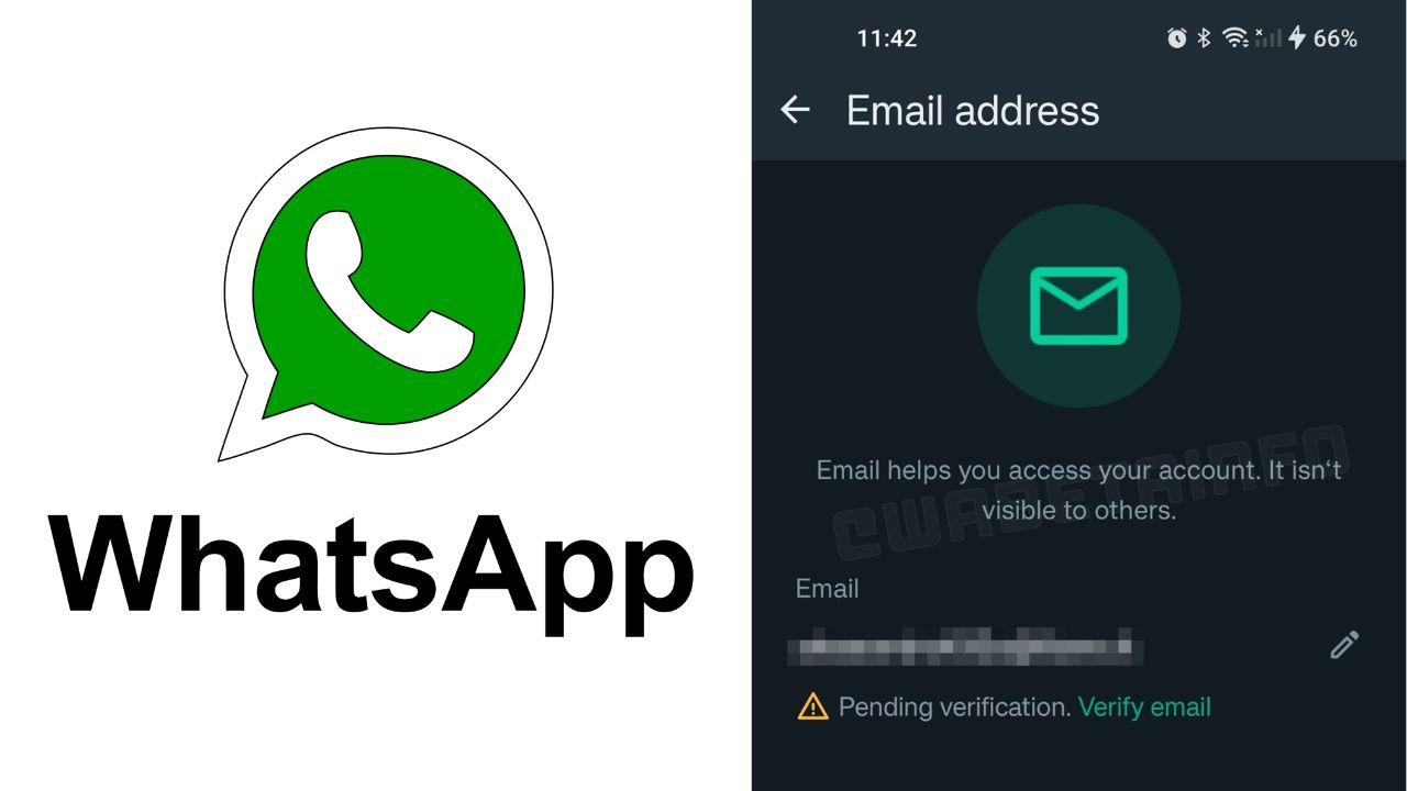 WhatsApp Email Login Feature