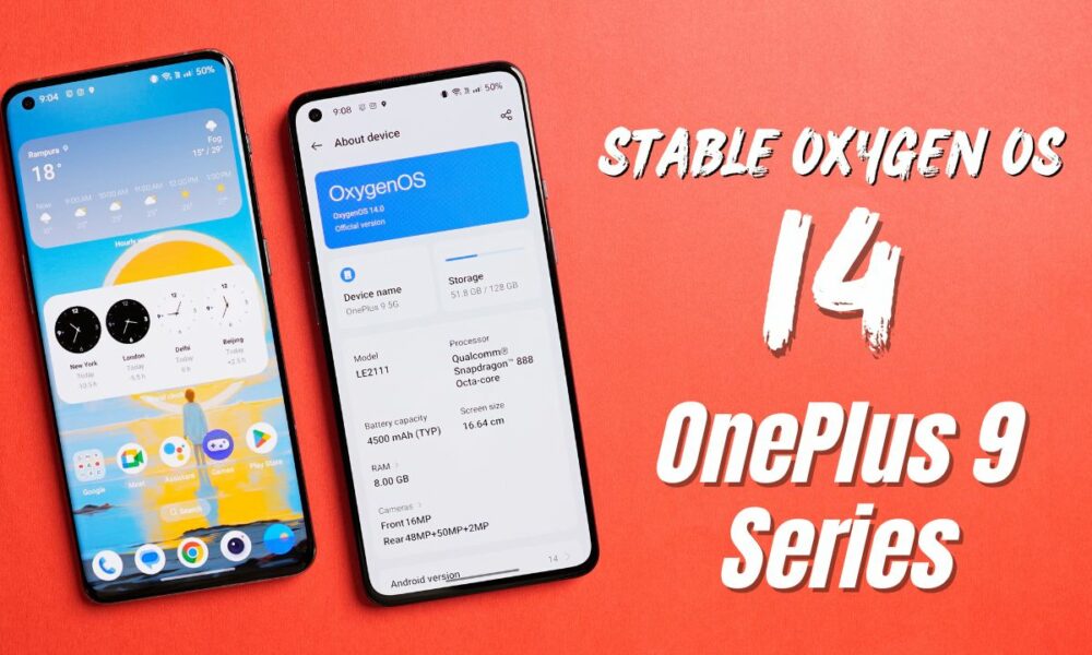 OnePlus 9 Series Stable OxygenOS 14