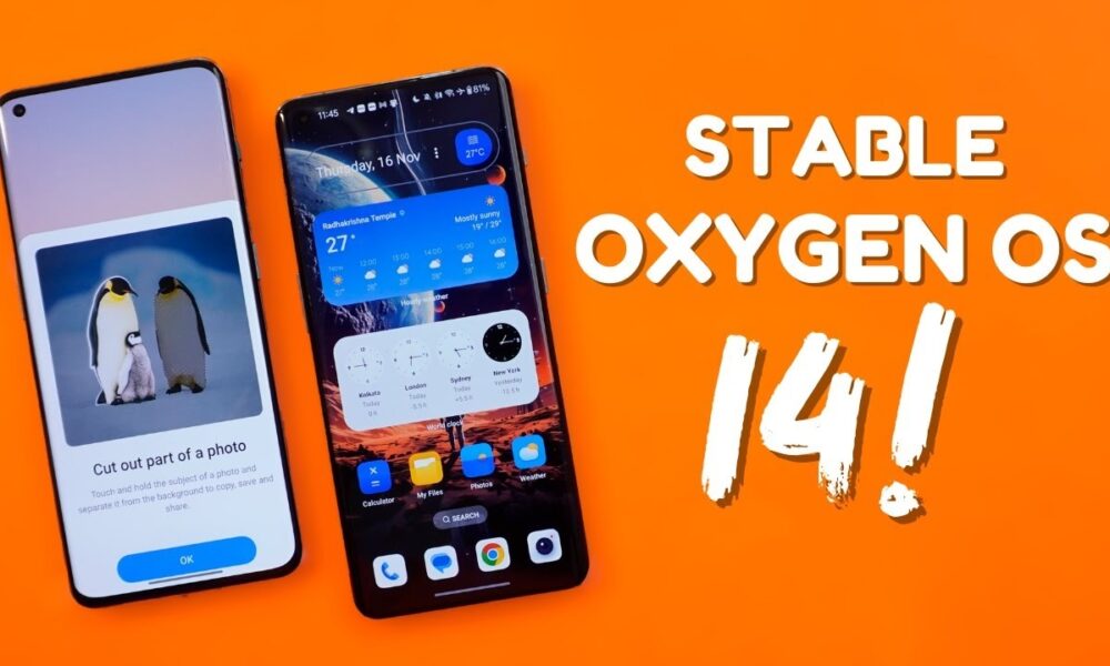 Stable OxygenOS 14 Update for OnePlus devices