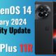 OnePlus 11R OxygenOS 14 January 2024 Security Update