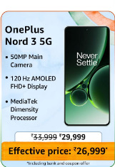 OnePlus Nord 3 5G in Amazon Republic Day Sale