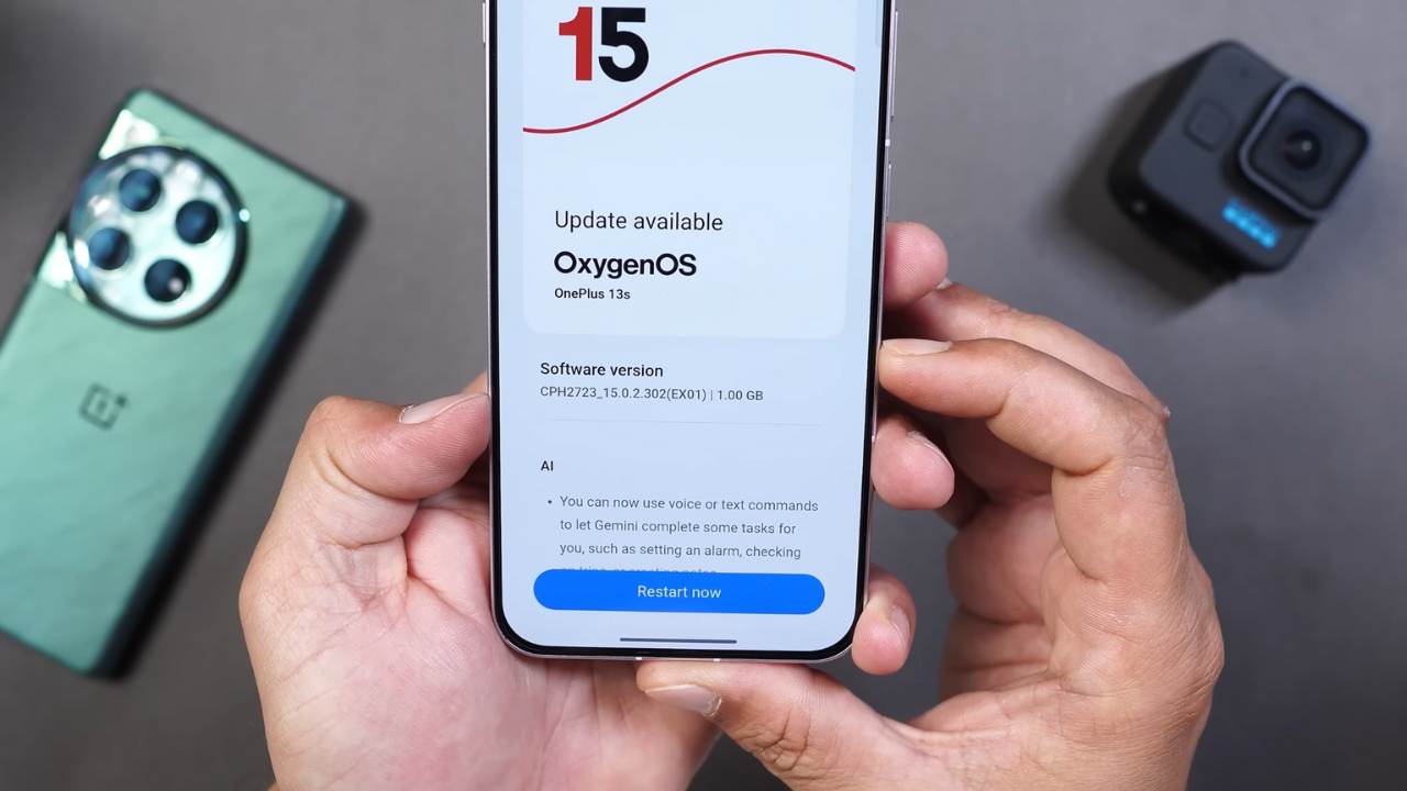 OnePlus 13s OxygenOS 15.0.2.302 Update