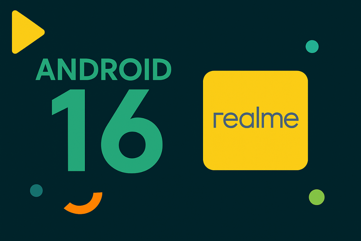 Realme Android 16 rollout banner